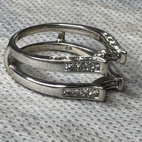 Kay's Jewelers 1 Carat Princess Cut Solitaire Engagement Ring & Wedding Band 6.5 - Picture 16 of 16